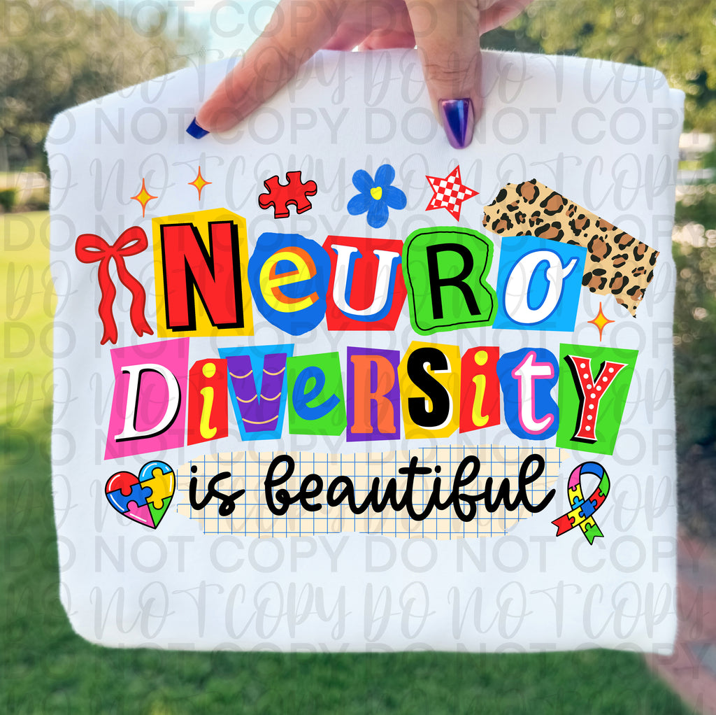 Neurodiversity is Beautiful PNG