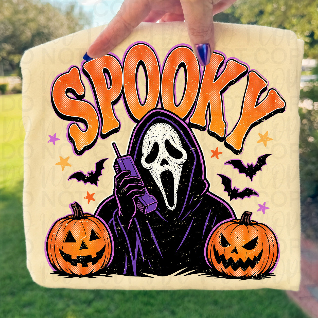 SPOOKY Horror Face PNG